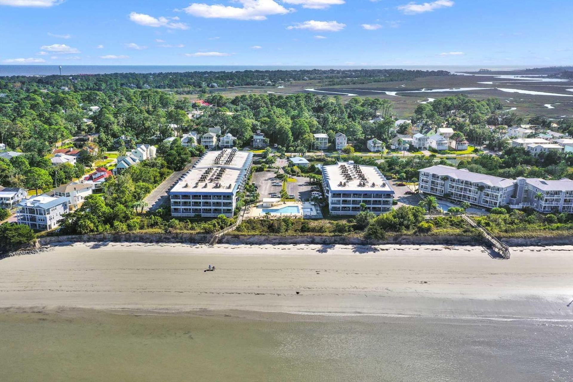 Savannah Beach & Racquet Club 217B タイビーアイランド エクステリア 写真