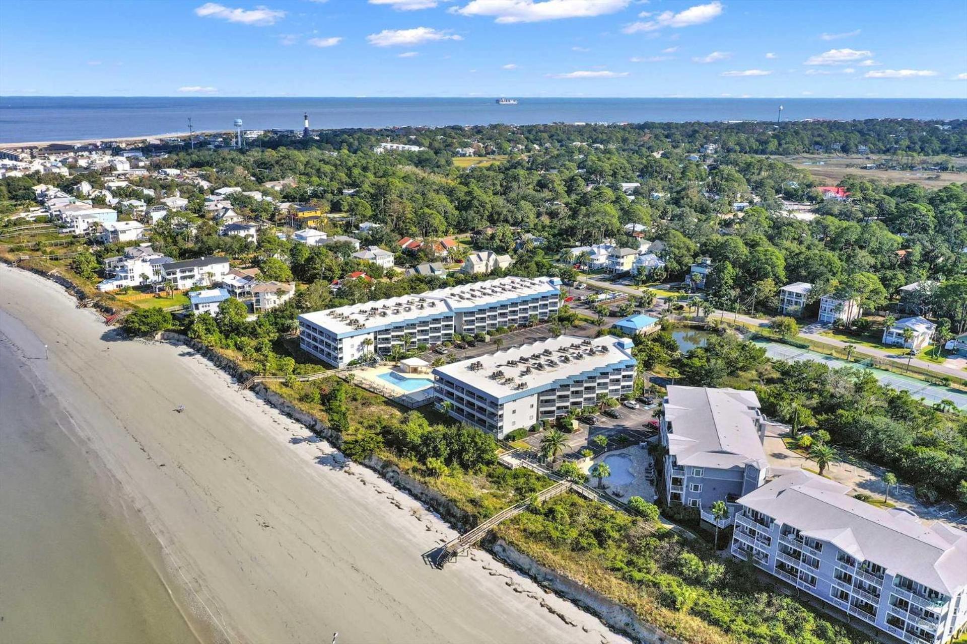 Savannah Beach & Racquet Club 217B タイビーアイランド エクステリア 写真